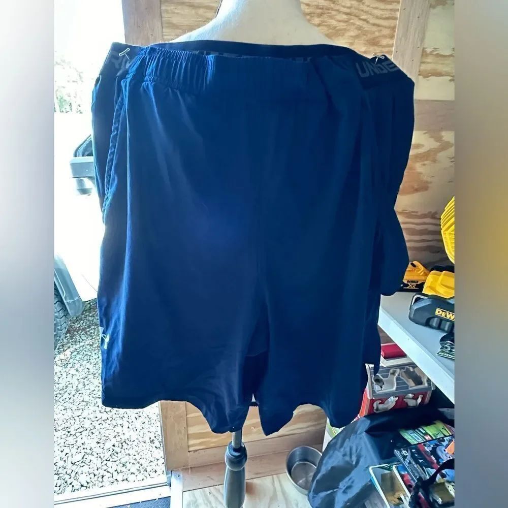 Under Armour Navy Blue Athletic Shorts